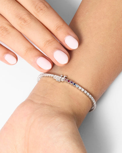 Birthstone Lab Tennis Bracelet