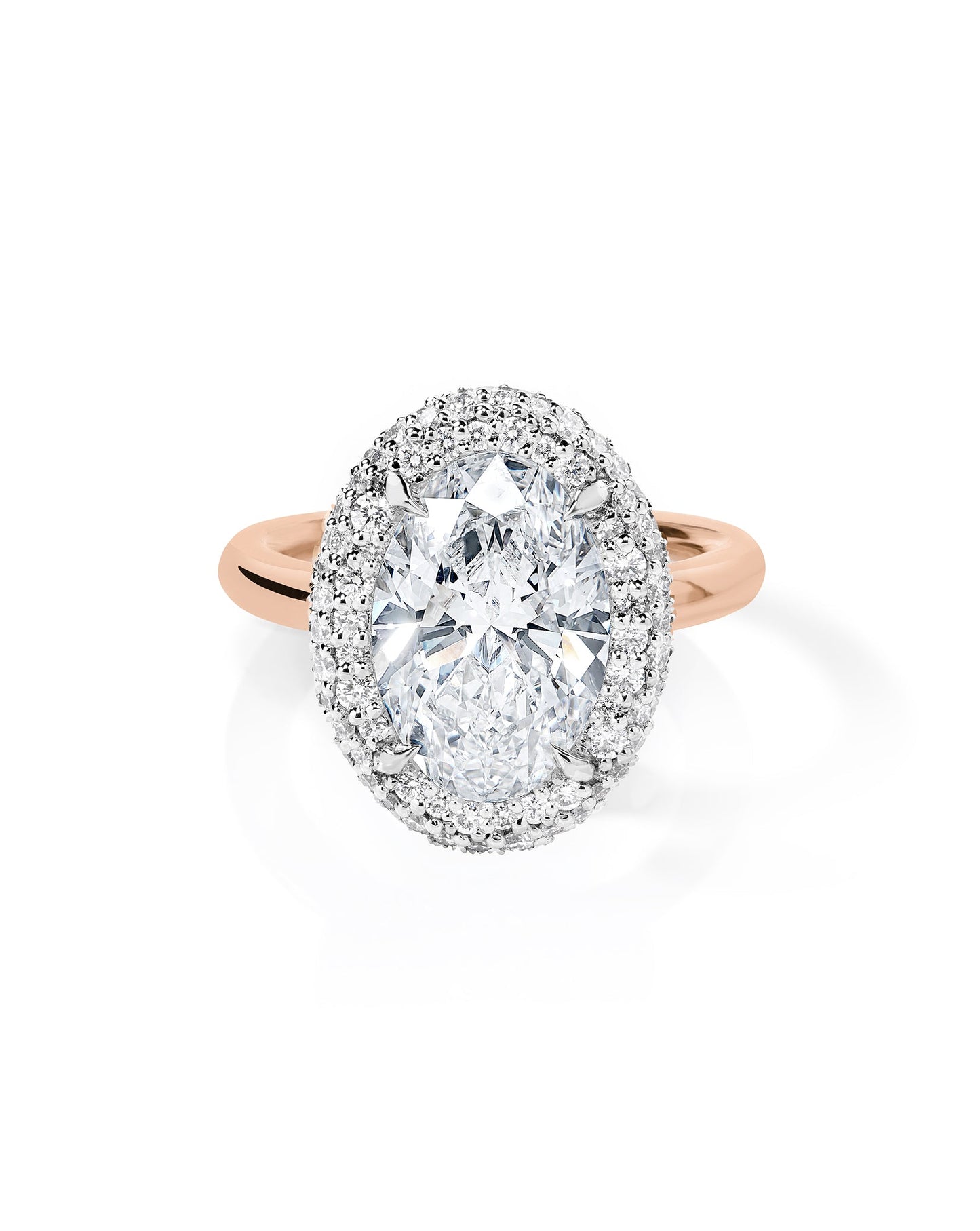Cloud Bezel with Pavé Halo