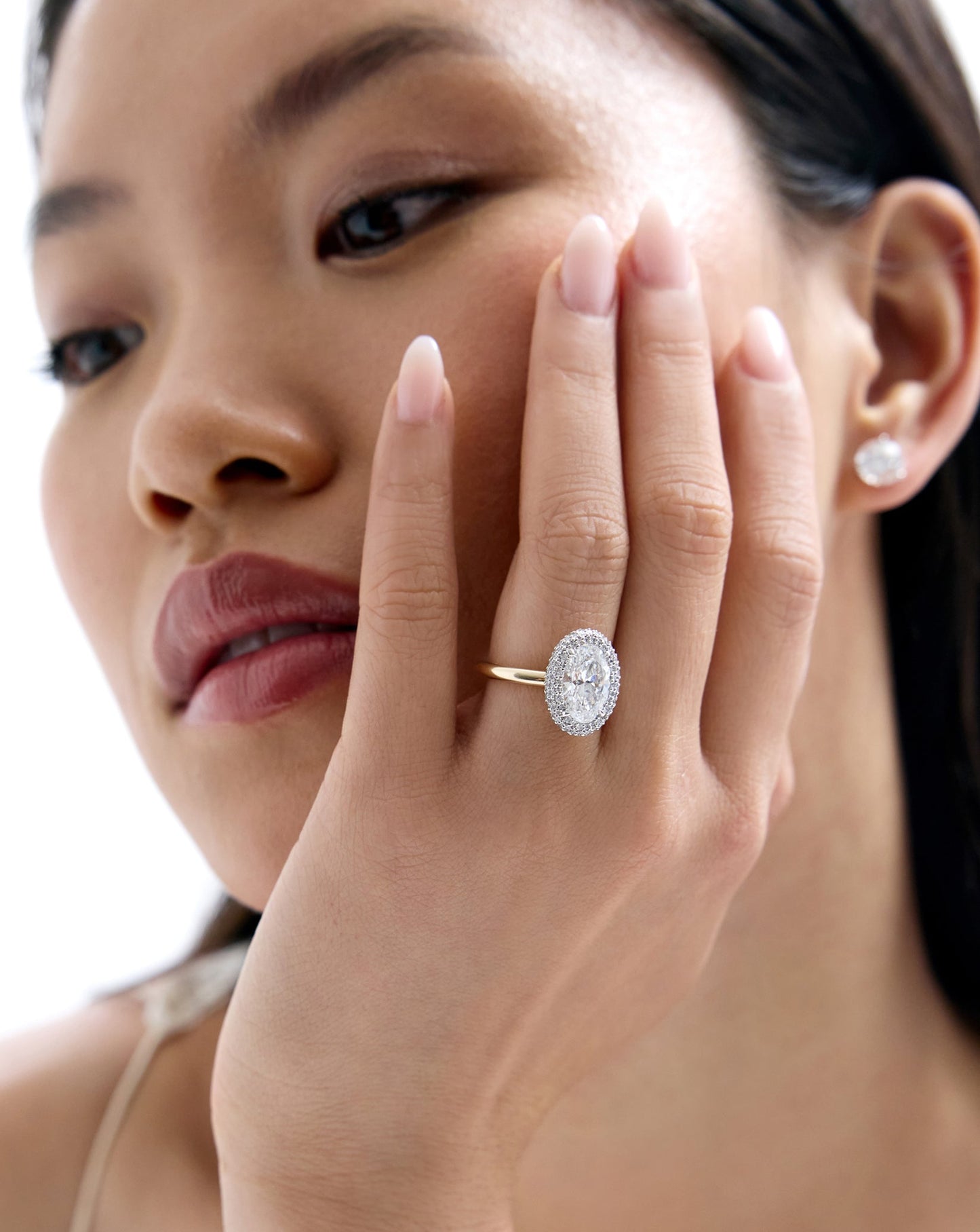 Cloud Bezel with Pavé Halo