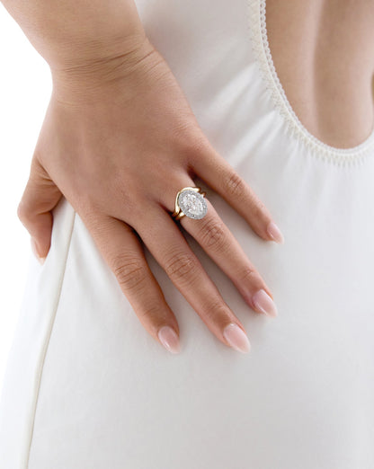 Cloud Bezel with Pavé Halo