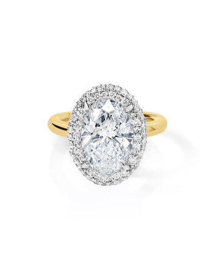 Cloud Bezel with Pavé Halo