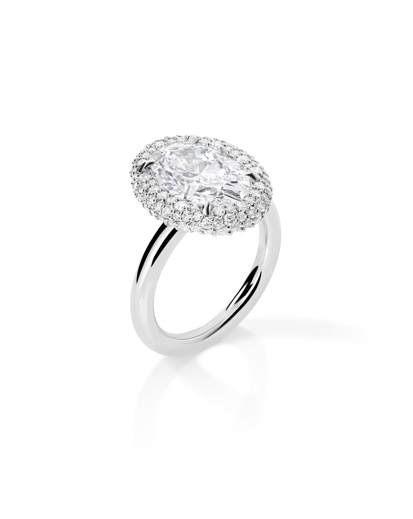 Cloud Bezel with Pavé Halo