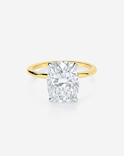 3.68 Cushion Lab Diamond in Whisper Thin® Embrace