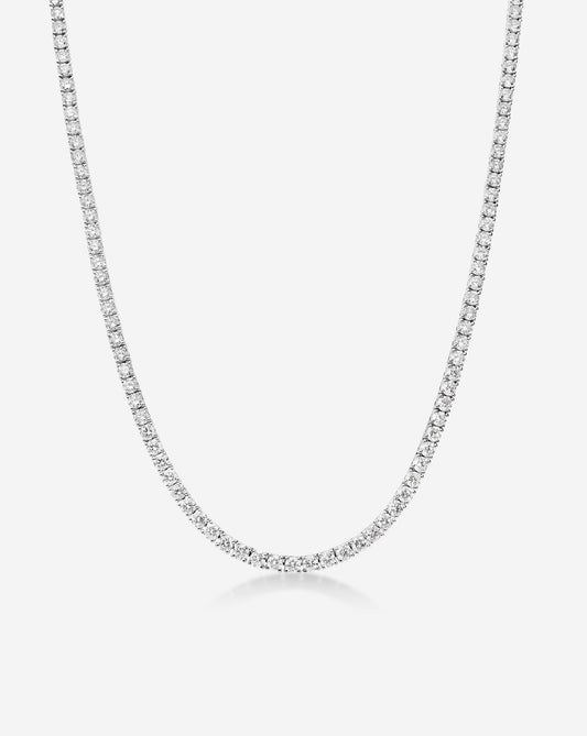 Classic Diamond Tennis Necklace