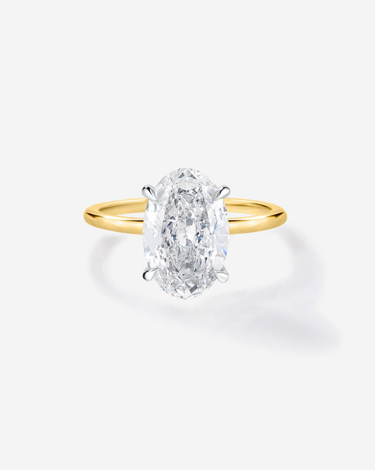 2.15 Oval Lab Diamond in Whisper Thin®
