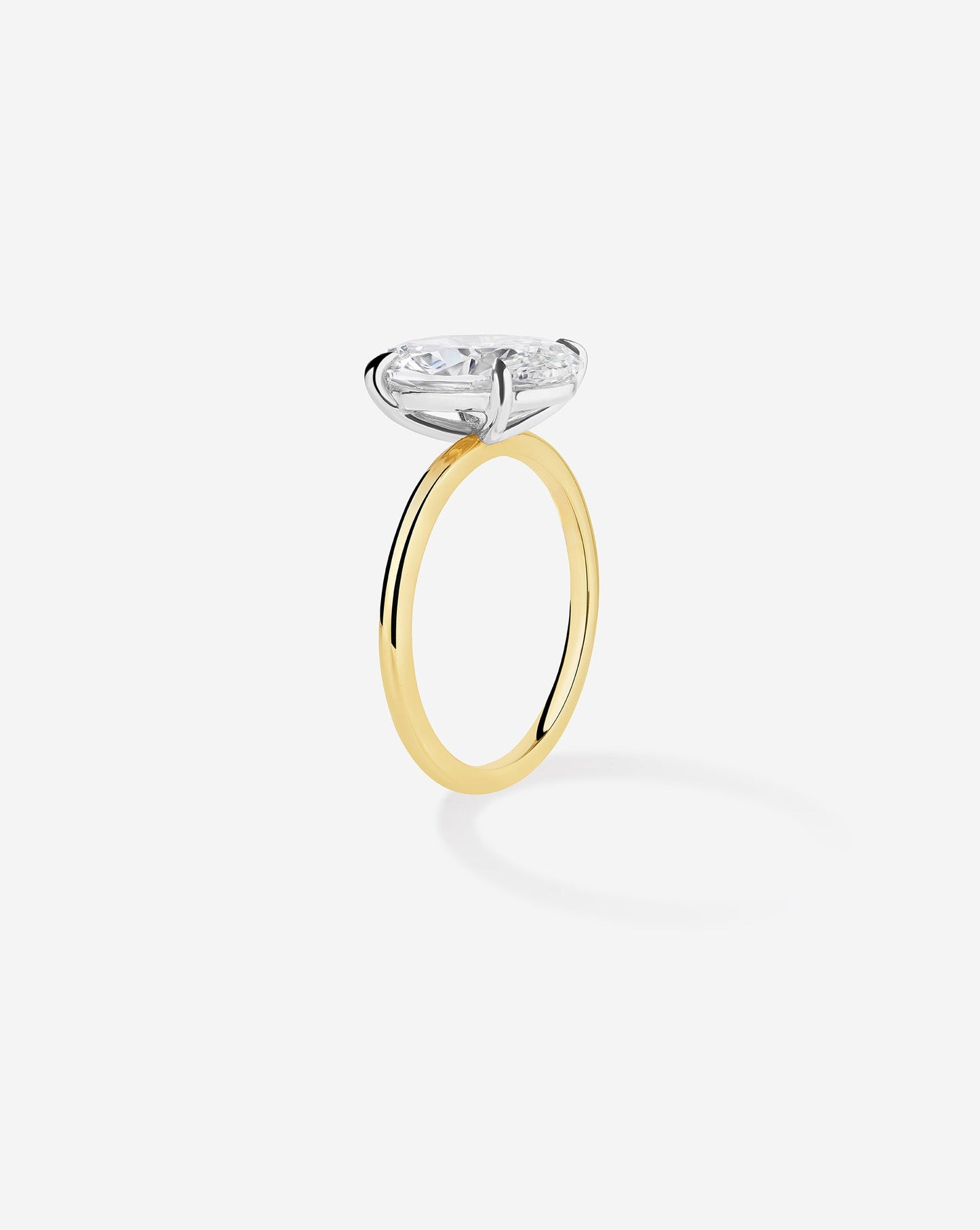 3.78 Oval Lab Diamond in Whisper Thin®