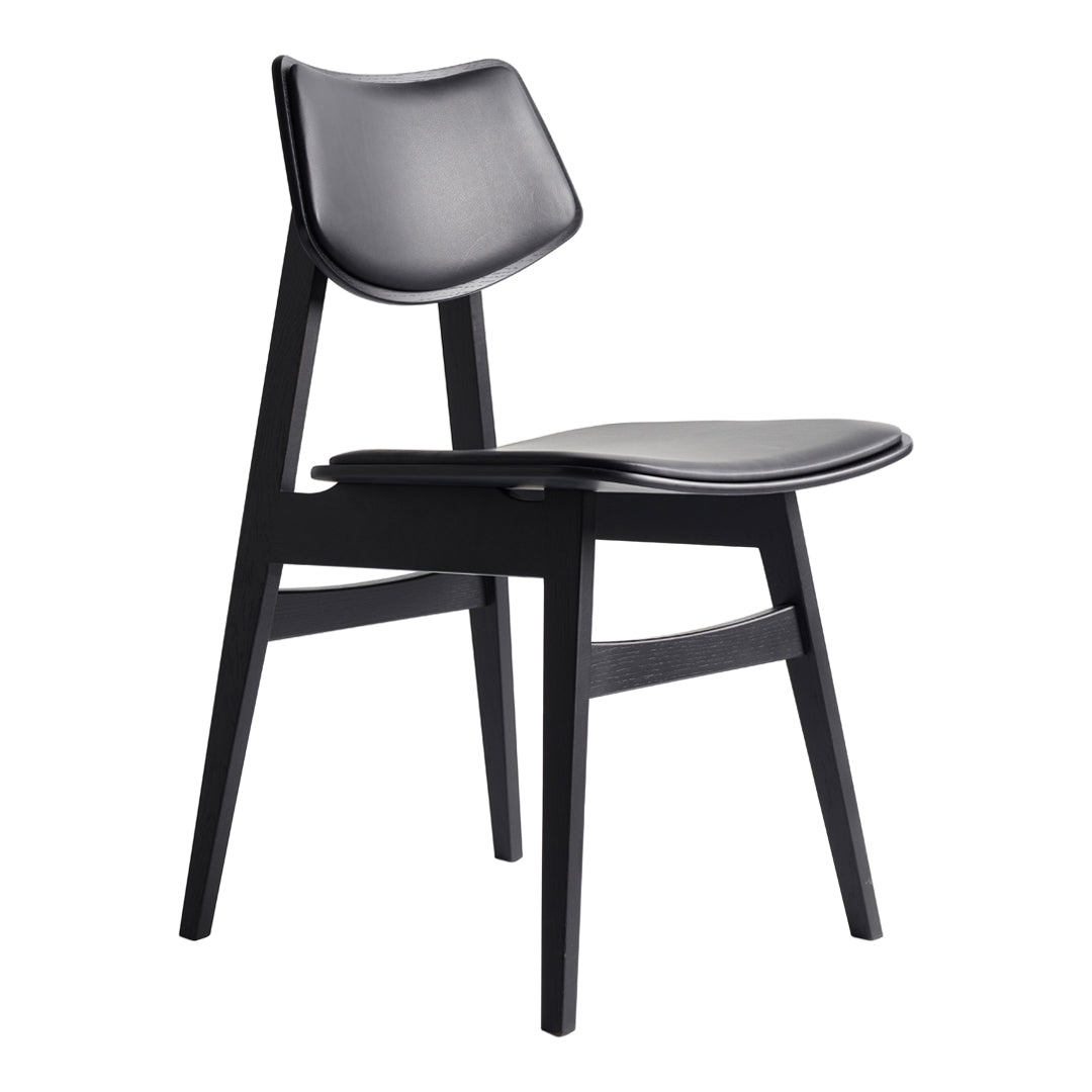 1960 Wood Side Chair - Seat & Back Upholstered