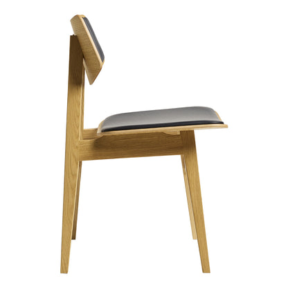 1960 Wood Side Chair - Seat & Back Upholstered
