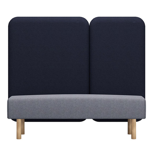 August Bench - w/ Sound Absorbing Wall Panel