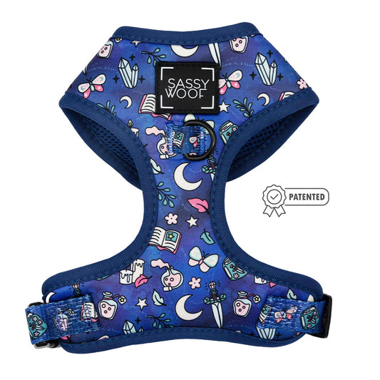 Dog Adjustable Harness - Spellbound