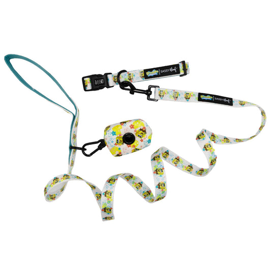 Dog Collar Three Piece Bundle - SpongeBob SquarePants™ Bikini Bottom