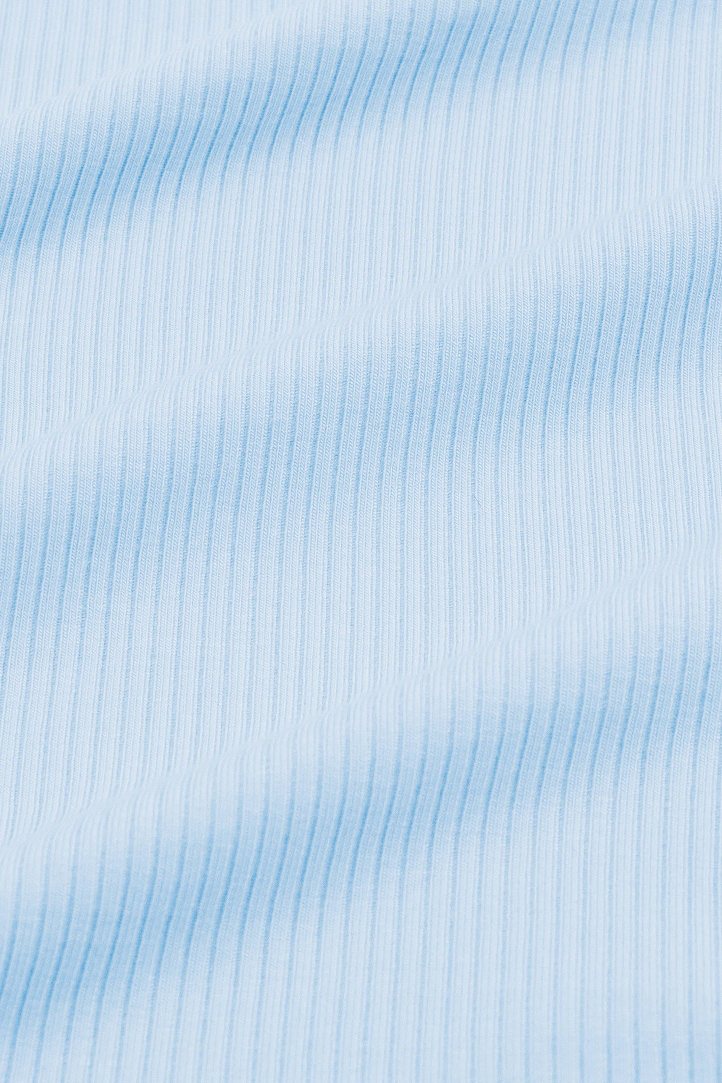 Ribbed Zipper Footie in Breeze