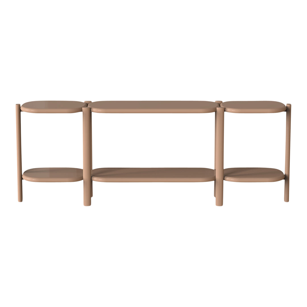 Anam Console - Fabric Coated Shelf