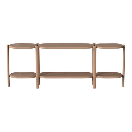 Anam Console - Fabric Coated Shelf