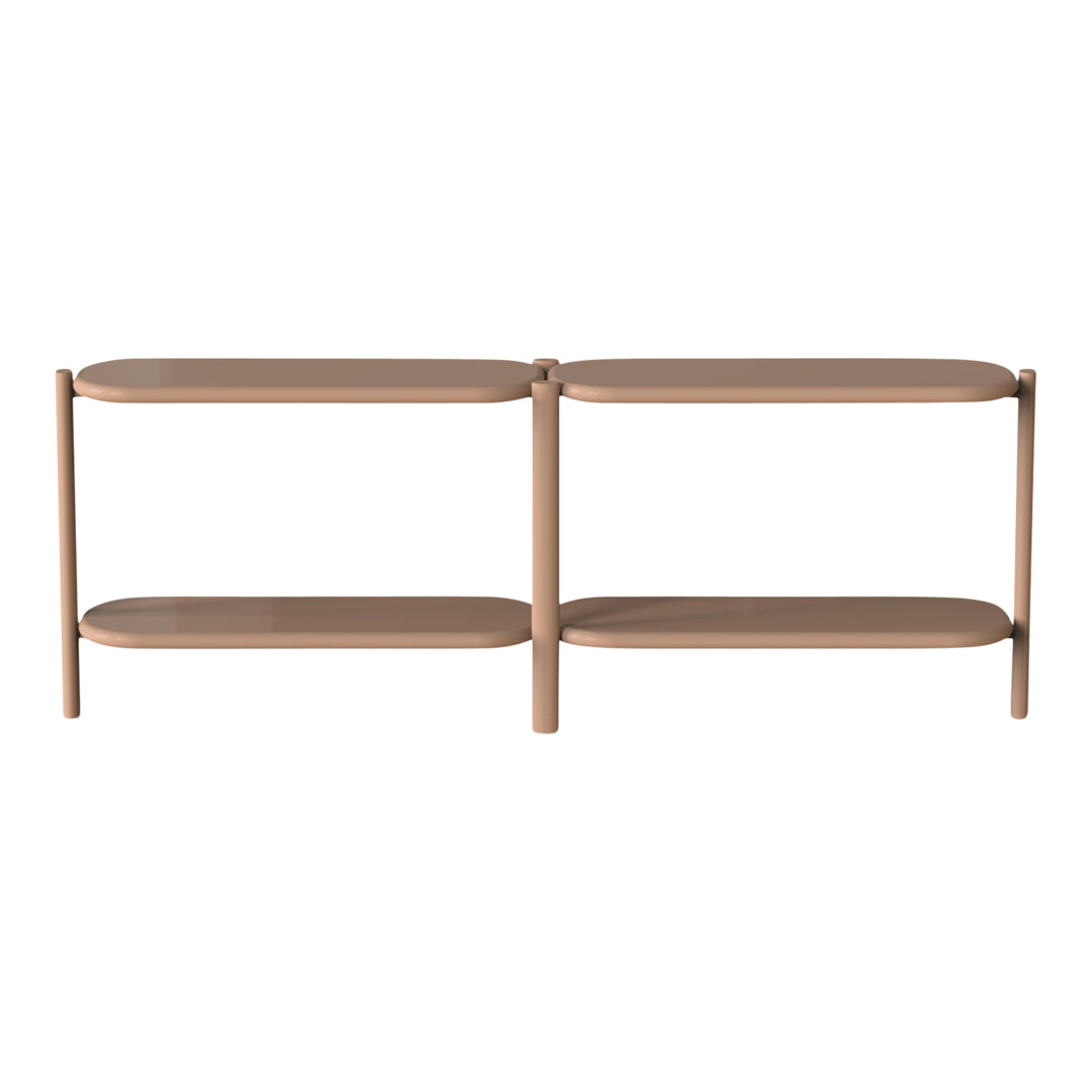 Anam Console - Fabric Coated Shelf