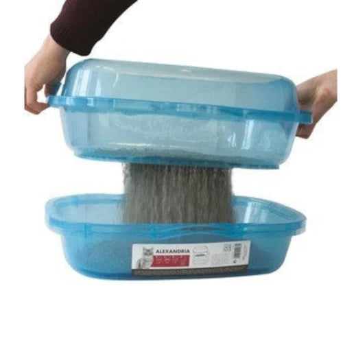 M-PETS - Alexandria Cat Litter Tray with Rim 46x40x18 cm