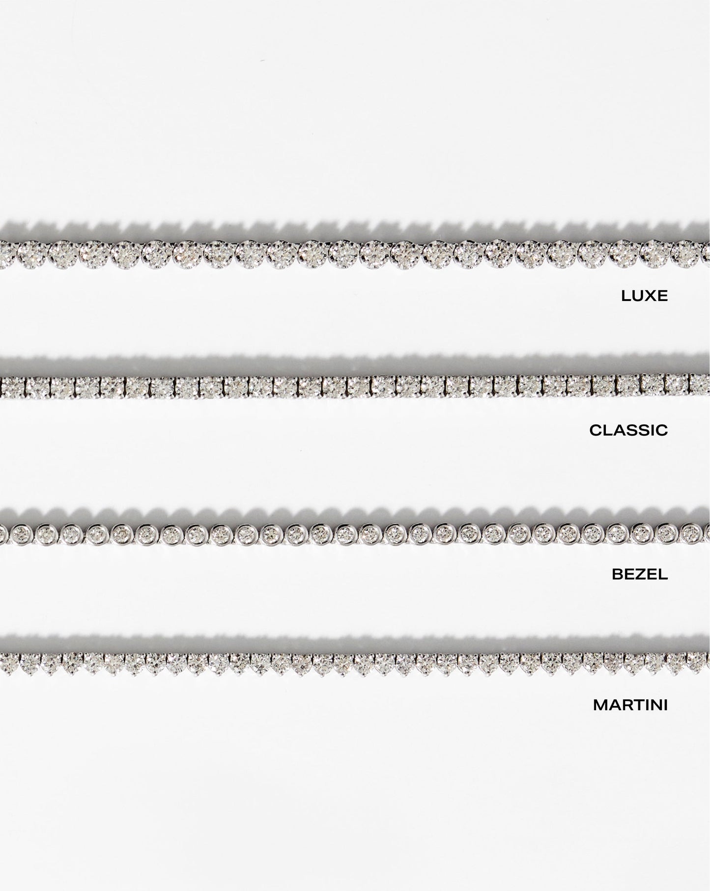 Classic Lab Diamond Tennis Necklace