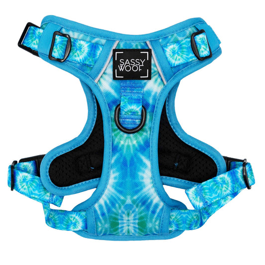 Dog Step-in Harness - Tropical Tides