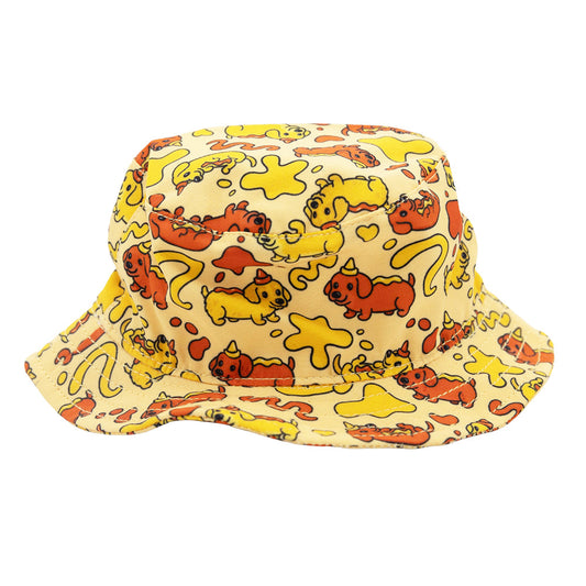 Dog Bucket Hat - Hot Dawg