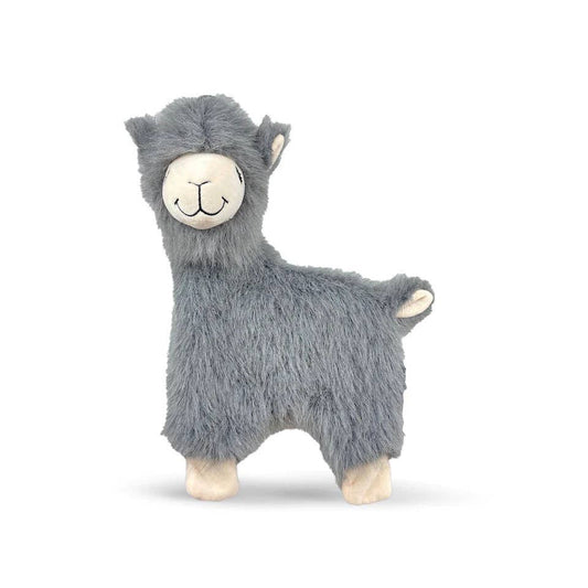 NANDOG FLORIDA - MY BFF FURRY ALPACA PLUSH DOG TOY - GRAY