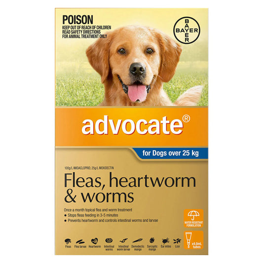 Advocate - For Dogs Over 25 Kg (Extra Large Dogs) Blue