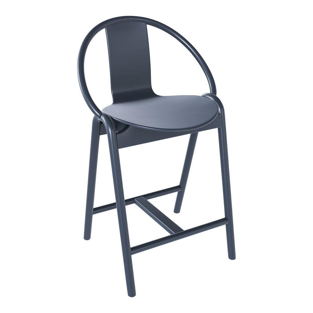 Again Counter Stool - Beech Frame