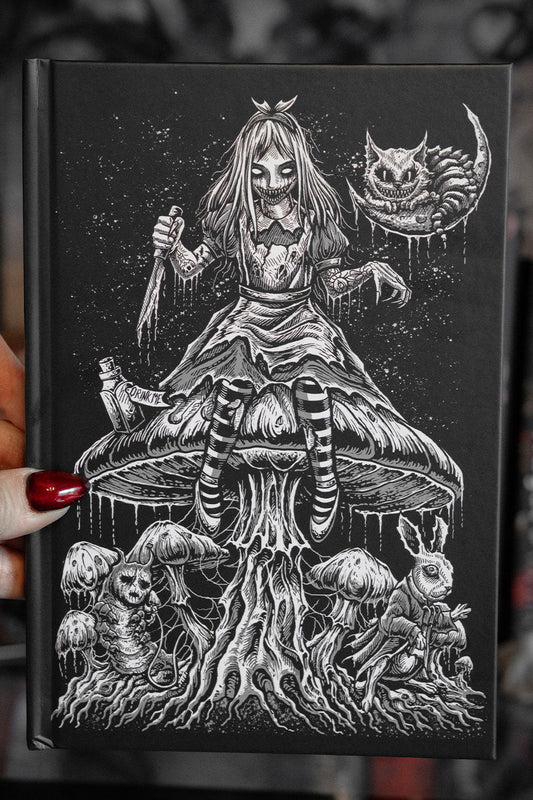 Alice Down The Rabbit Hole Journal