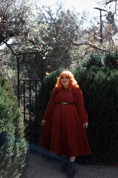 All Hallow's Eve Dress [PUMPKIN ORANGE]