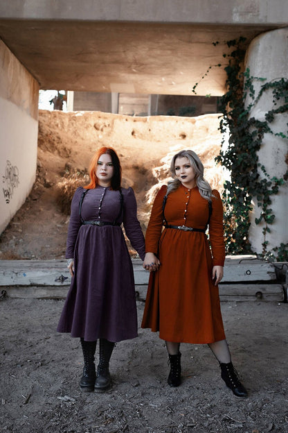 All Hallow's Eve Dress [PUMPKIN ORANGE]