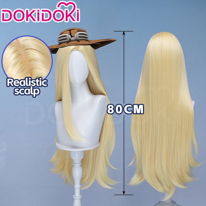 【Anime Ver Ready For Ship】DokiDoki Anime Cosplay Wig Long Straight Yellow Hair