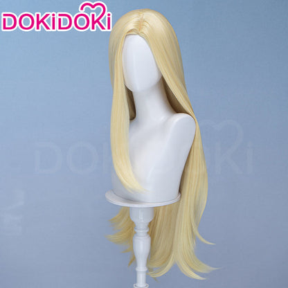 【Anime Ver Ready For Ship】DokiDoki Anime Cosplay Wig Long Straight Yellow Hair