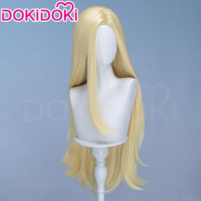 【Anime Ver Ready For Ship】DokiDoki Anime Cosplay Wig Long Straight Yellow Hair