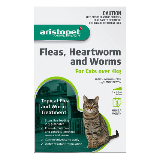 Aristopet - Spot-on Treatment Kitten/Cat Over 4 Kg