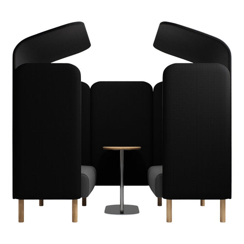 August 2-Seater Workbay - Extra Tall Back
