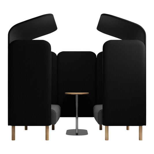 August 2-Seater Workbay - Extra Tall Back