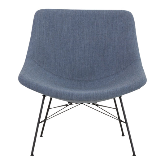 Auki Lounge Chair w/ Headrest - 4-Legs