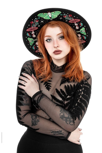 Autumnal Equinox with Luna Moth Hat