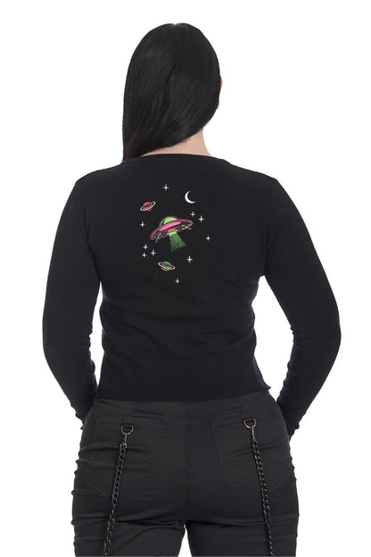 Alien Pink Space Cardigan