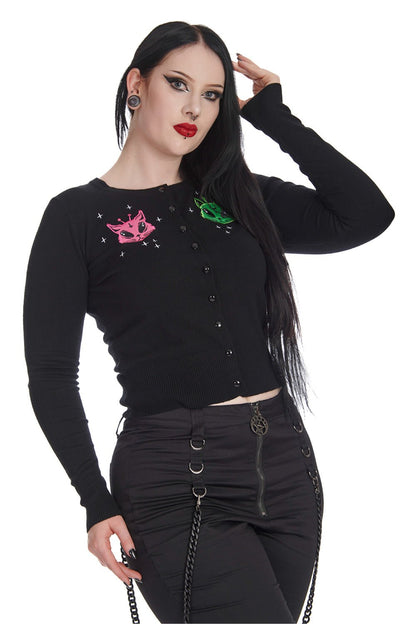 Alien Pink Space Cardigan
