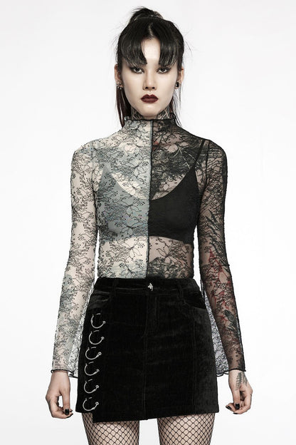 Baddiecore Velvet Mini Skirt