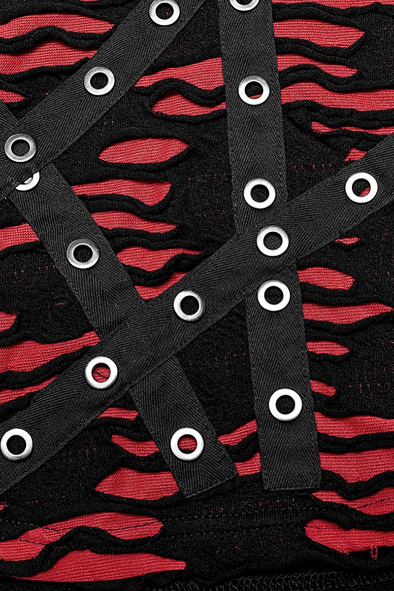 Barbie Blood Top Set [BLACK/RED]