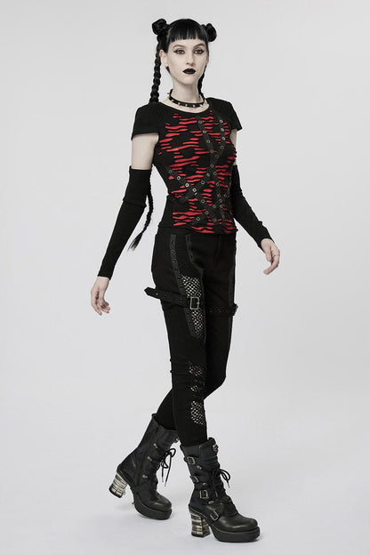 Barbie Blood Top Set [BLACK/RED]