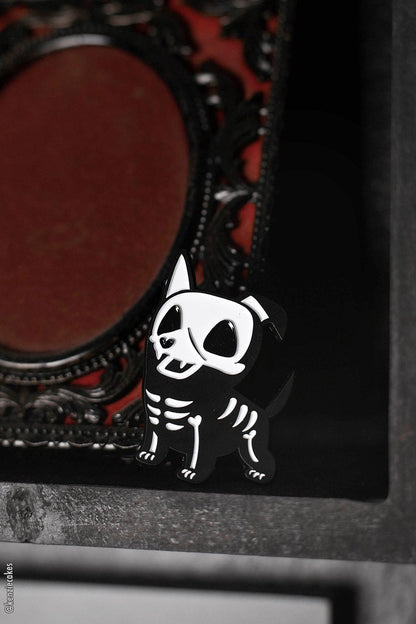 Barky Bones Enamel Pin