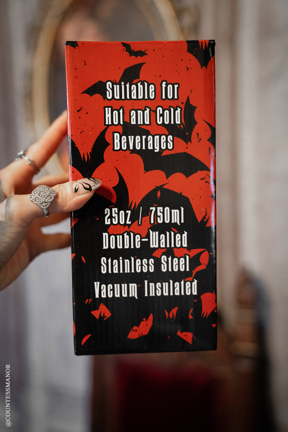 Cthulhu Cold Brew Tumbler with Straw