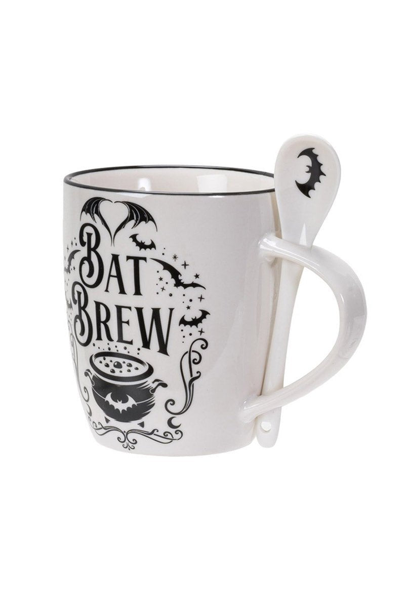 Bat Brew Mug & Spoon Set