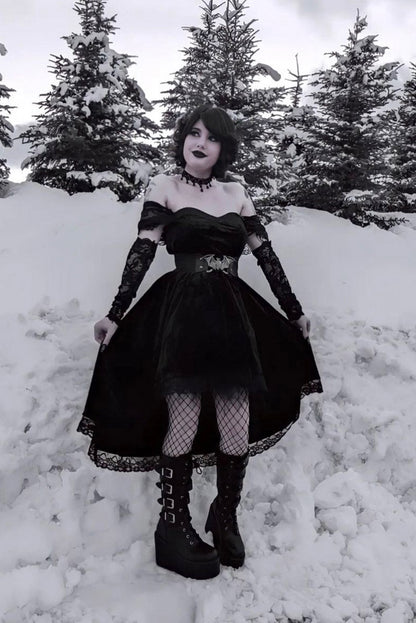 Bat Elastic Waist Belt [SILVER BAT]