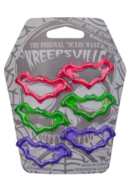 Bat Snap Hair Clips [Multicolor]