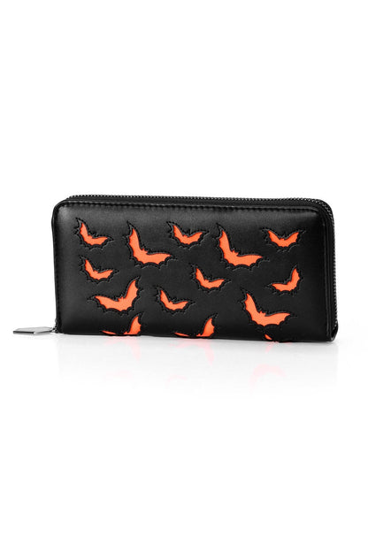 Bat Wallet [Black/Orange]