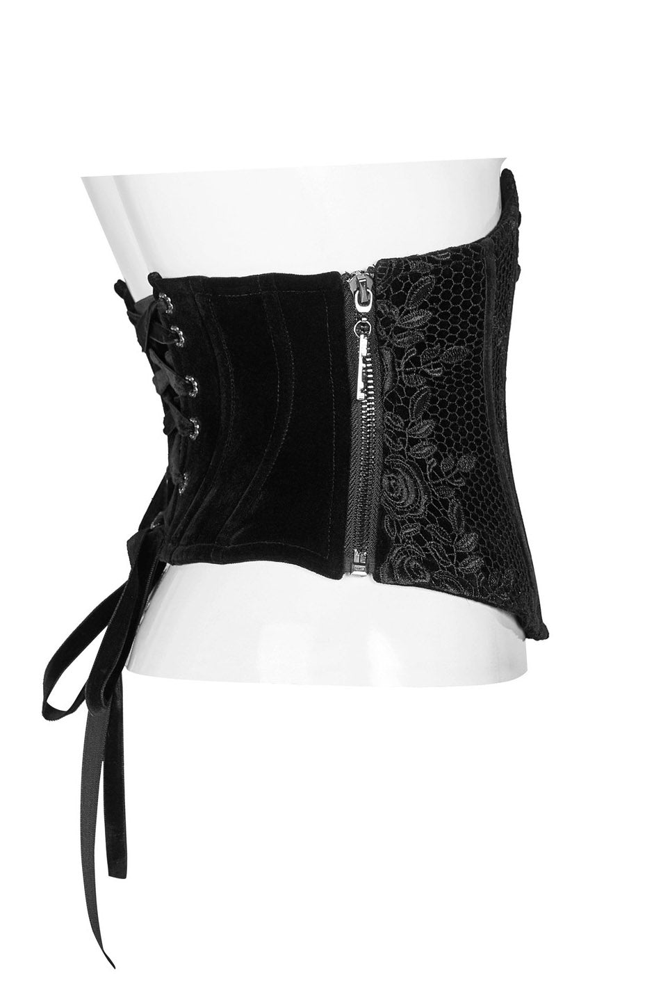 Ash Wednesday Velvet Corset [BLACK]