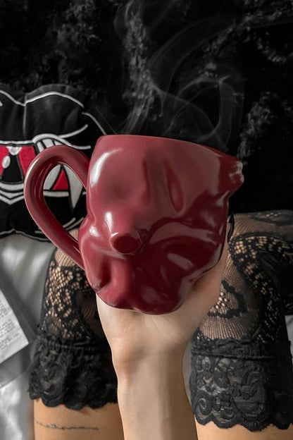 Black Heart Mug [RED]